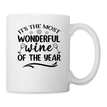 It is the most beautiful wine of the year - Mug - white - Right