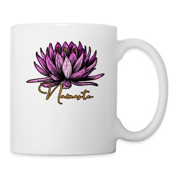 Yoga Namaste - Tasse - Weiß - Rechts