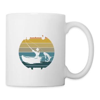 This fishing legend is 50 years 50 birthday - Mug - white - Right