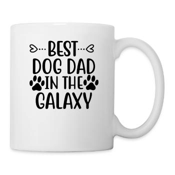 Best dog dad in the galaxy - Mug - white - Right