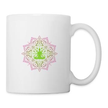 Seitdem Ich Yoga Mache - Tasse - Weiß - Rechts