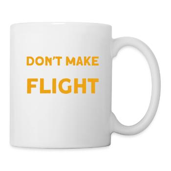 Personnel de cabine de l’hôtesse de l’air hôtesse de l’air - Mug blanc - blanc - Droite
