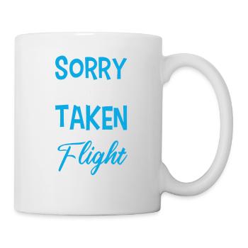 Flugbegleiter Stewardess Cabin Crew - Tasse - Weiß - Rechts