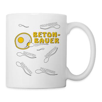 BETONBAUER - Tasse - Weiß - Rechts