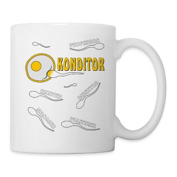 KONDITOR - Tasse - Weiß - Rechts