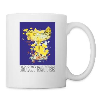 COCKTAIL NACHT KAFFEE - Tasse - Weiß - Rechts