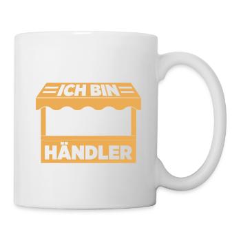 Vertrau Mir Ich Bin Flohmarkt Händler - Tasse - Weiß - Rechts