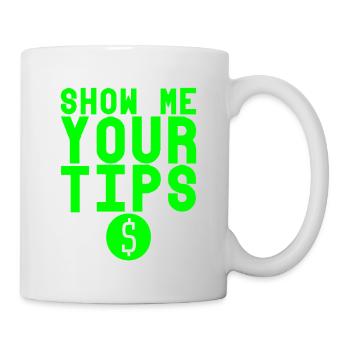 Montrez-moi vos conseils 3 - Mug blanc - blanc - Droite