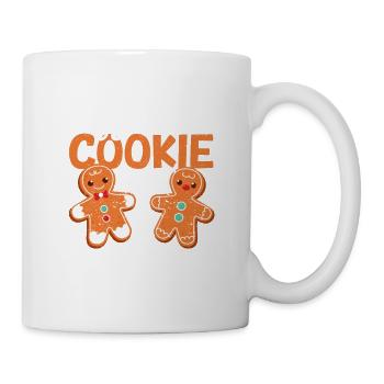 Offizieller Plätzchentester Weihnachtsbäckerei - Tasse - Weiß - Rechts