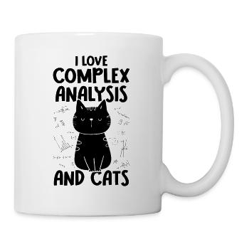 I Love Cats - Complex Analysis - Mug - white - Right