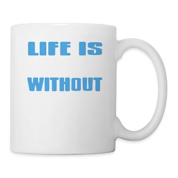 La vie est ennuyeuse sans cheval de course rétro génial - Mug blanc - blanc - Droite