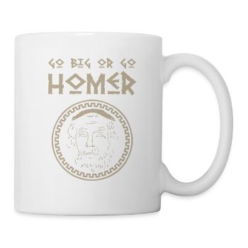 Antike Griechisches Mythologie und Griechischer - Tasse - Weiß - Rechts