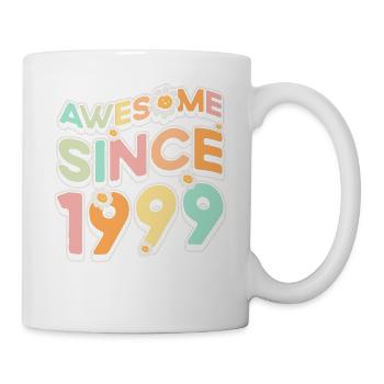 Fantastique depuis 1999 Fleurs Thème Fleurs - Mug blanc - blanc - Droite