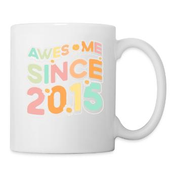 Fantastisch Seit 2015 Blumen-thema - Tasse - Weiß - Rechts