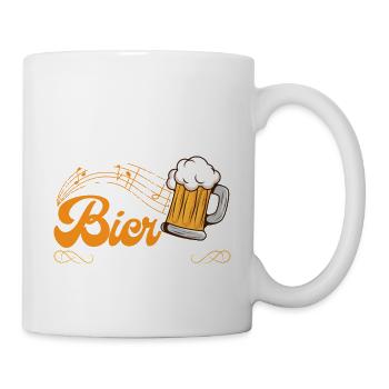 Volksmusik Party Dorffest Ouftit Deutsche Schlager - Tasse - Weiß - Rechts