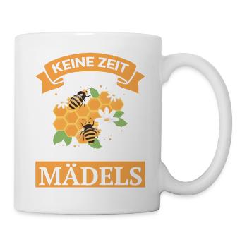 Imker Honig Verkäufer, Bienenschutz Imkerei Bienen - Tasse - Weiß - Rechts