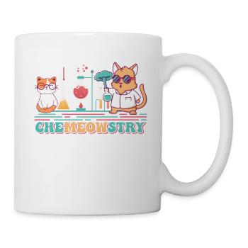 Chemistry Cat Jokes, Chemist Nerd Chemist Cats - Mug - white - Right