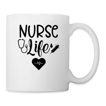 Nurse Life - Mug - white - Right