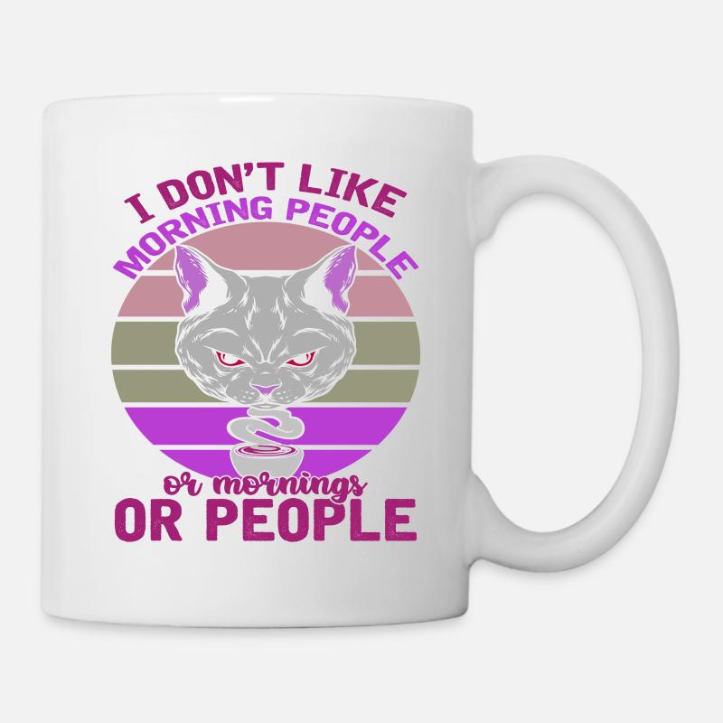 I DON T LIKE PEOPLE - Tasse - Weiß