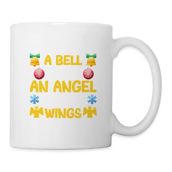 Christmas Every time a bell rings - Mug - white - Right