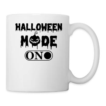 Halloween Mode On - Halloween Party Halloween Pump - Mug - white - Right