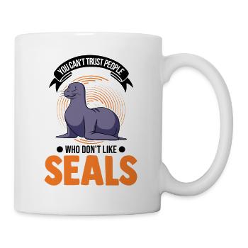 Seal Gift Sea Lion Seal - Mug - white - Right