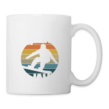 Diese Snowboard Legende ist 70 Jahre 70 Geburtstag - Tasse - Weiß - Rechts