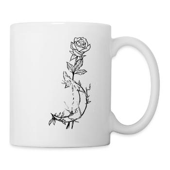 Okkult Goth Gothic Punk Grunge - Tasse - Weiß - Rechts