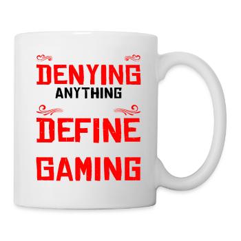 Ne nier rien mais définir trop de jeu 5 - Mug blanc - blanc - Droite