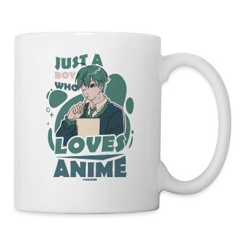 I Love Anime Japan Manga Cosplay Nerd Gift - Mug - white - Right