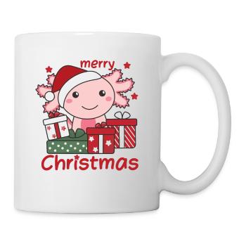 Axolotl Cadeau de Noël Animaux d’hiver Axolotl - Mug blanc - blanc - Droite