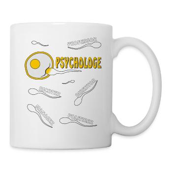 PSYCHOLOGE - Tasse - Weiß - Rechts