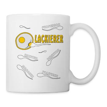 LACKIERER - Tasse - Weiß - Rechts