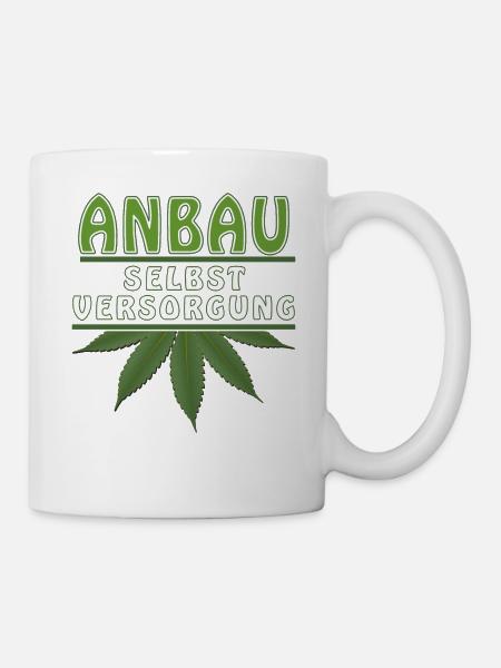 ANBAU SELBSTVERSORGUNG - Tasse - Weiß