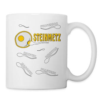 STEINMETZ - Tasse - Weiß - Rechts