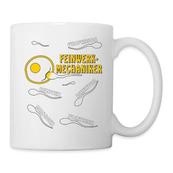 FEINWERKMECHANIKER - Tasse - Weiß - Rechts