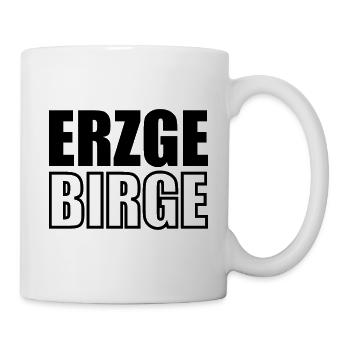 Erzgebirge meine Heimat - Tasse - Weiß - Rechts
