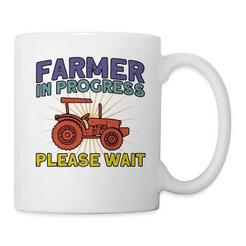 Farmer Farm Cattle Breeder Gift - Mug blanc - blanc - Droite