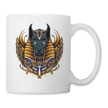 Ägypten Anubis Horus Pyramide Pharao - Tasse - Weiß - Rechts