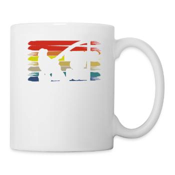 Rules Of Ice Fishing Drink Run Fisherman - Mug - white - Right
