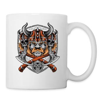 Odin Wikinger Valhalla Vikinger Hammer Thor Odin - Tasse - Weiß - Rechts