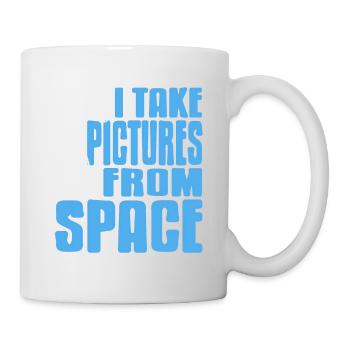 I Take Picture From Space Awesome Retro Astronomer - Mug - white - Right