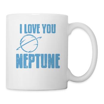 I Love You To The Neptune & Back Funny Astronomer - Mug - white - Right