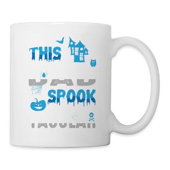 Ce papa Spook Tacular Spooky Halloween Holiday - Mug blanc - blanc - Droite