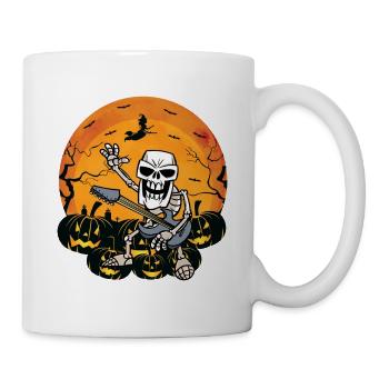 Gespenstischer Rockband-gitarrist - Tasse - Weiß - Rechts