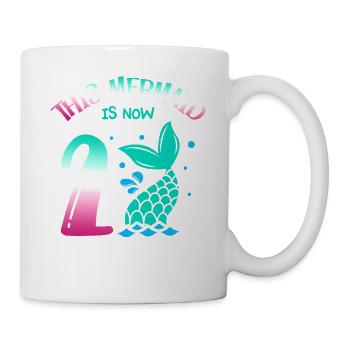 Cette sirène est maintenant 2, conte de fées 2. - Mug blanc - blanc - Droite