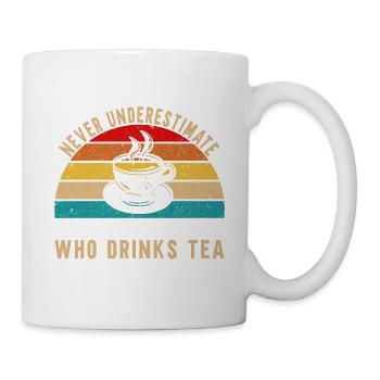 Tea Drinker Tea Lover Gift Tea - Mug - white - Right