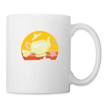 Tea Drinker Tea Lover Gift Tea - Mug - white - Right