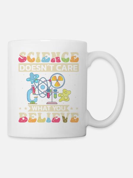 Wissenschat Nerd, Chemie Physik Studend, lustiges - Tasse - Weiß