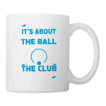 Hitting Hard - Tasse - Weiß - Rechts